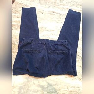 Old Navy High Rise Pixie Skinny Ankle Pants In The Navy 12